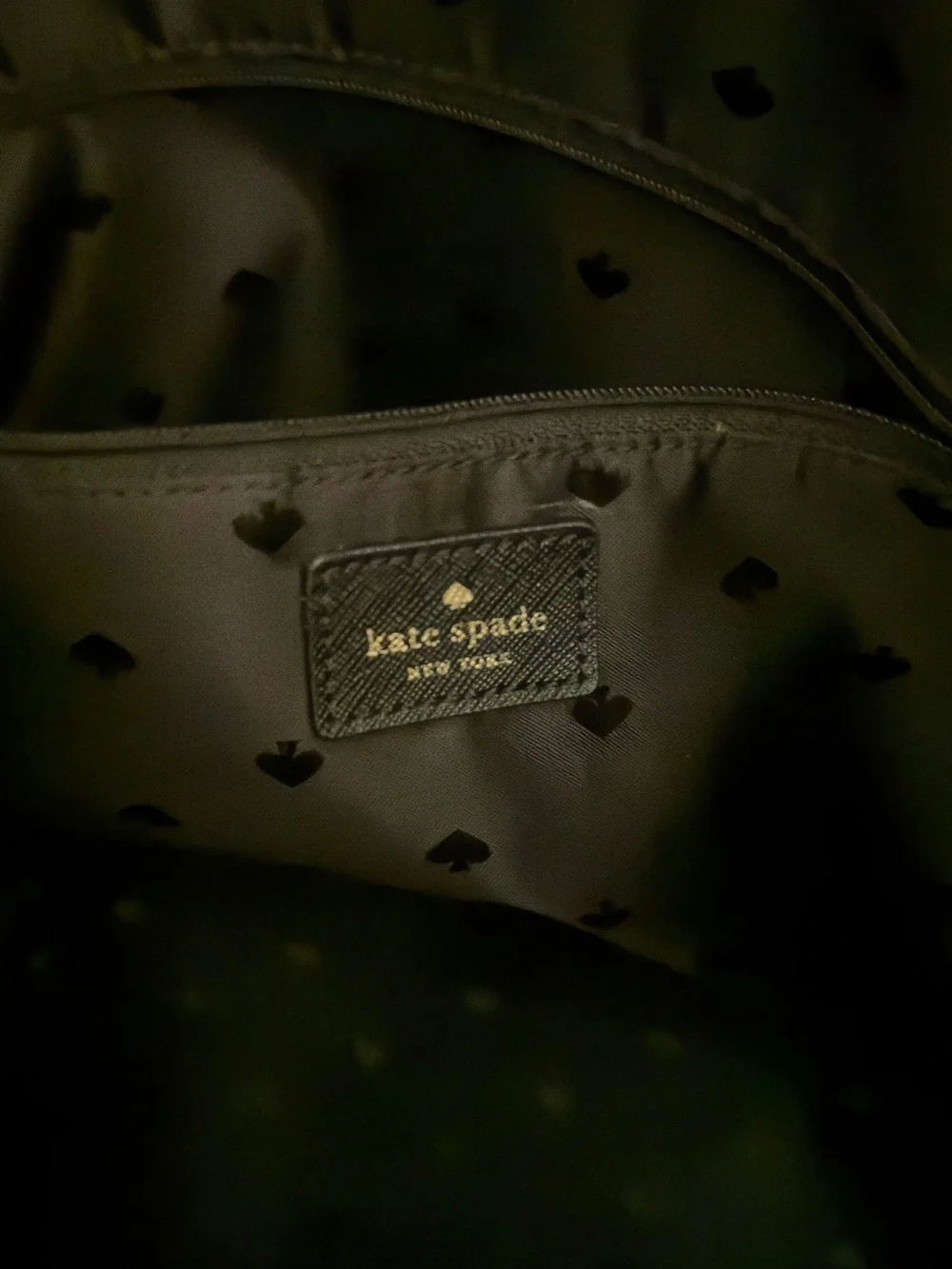 kate spade sleek black